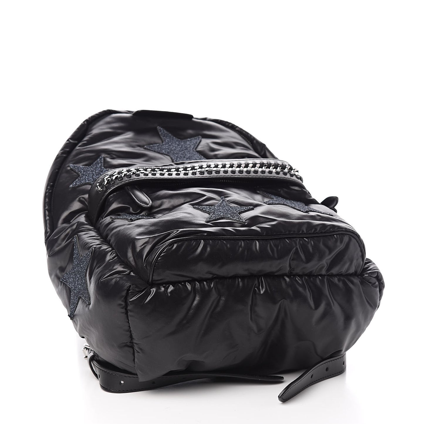 Polyamide Falabella Go Glitter Stars Backpack Black