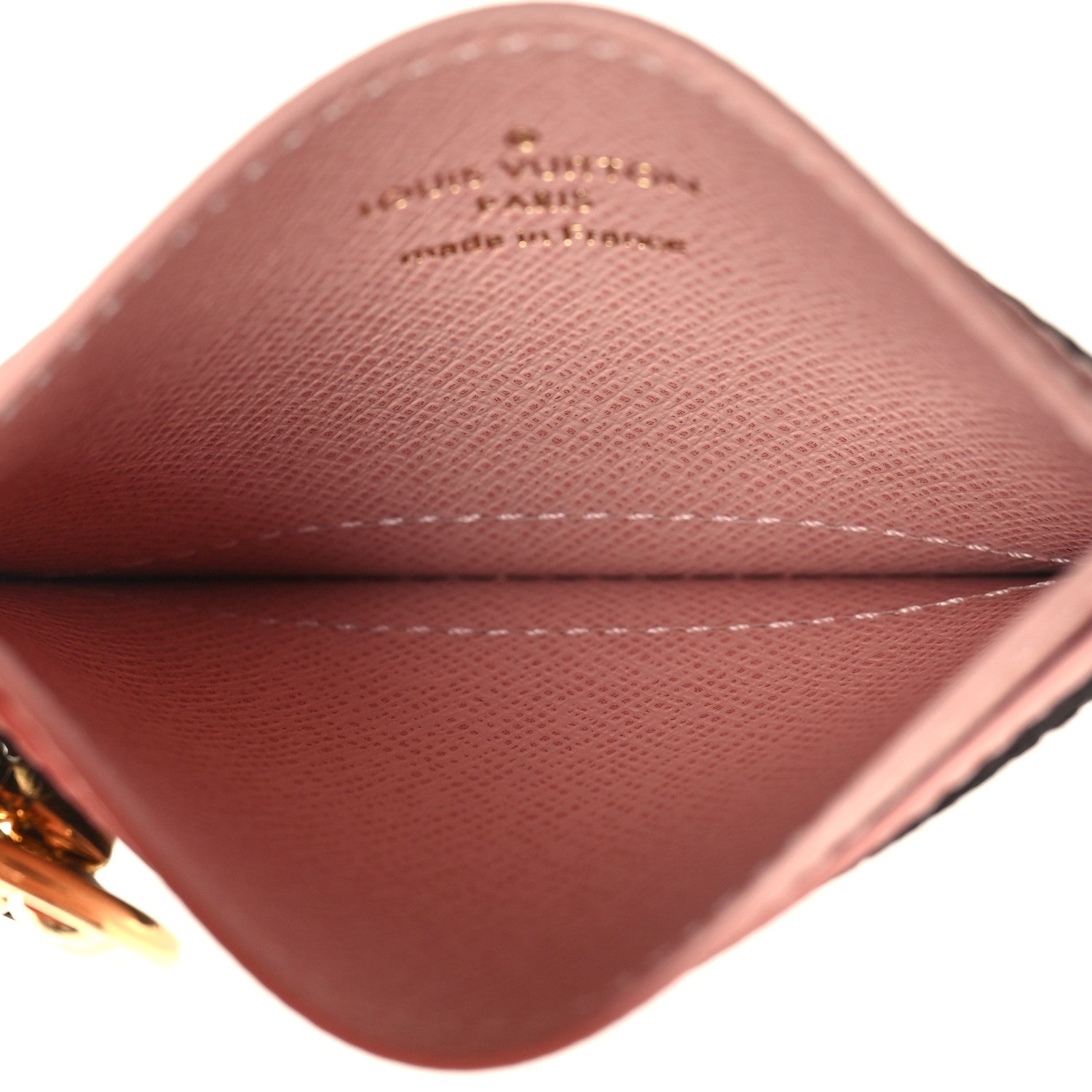 Louis Vuitton Monogram LV Charms Card Holder Rose Ballerine 5 of 7