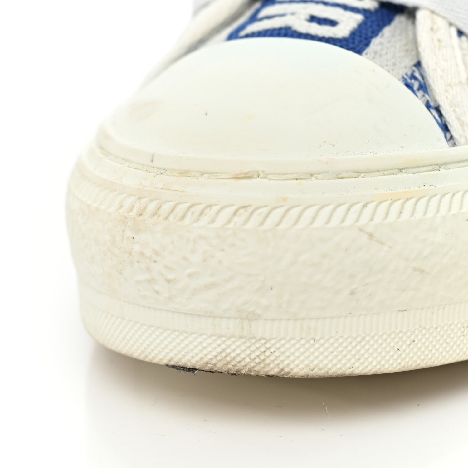 Christian Dior Canvas Toile De Jouy Embroidered Womens Walk'N'Dior Low Top Sneakers 39 Blue 12 of 13