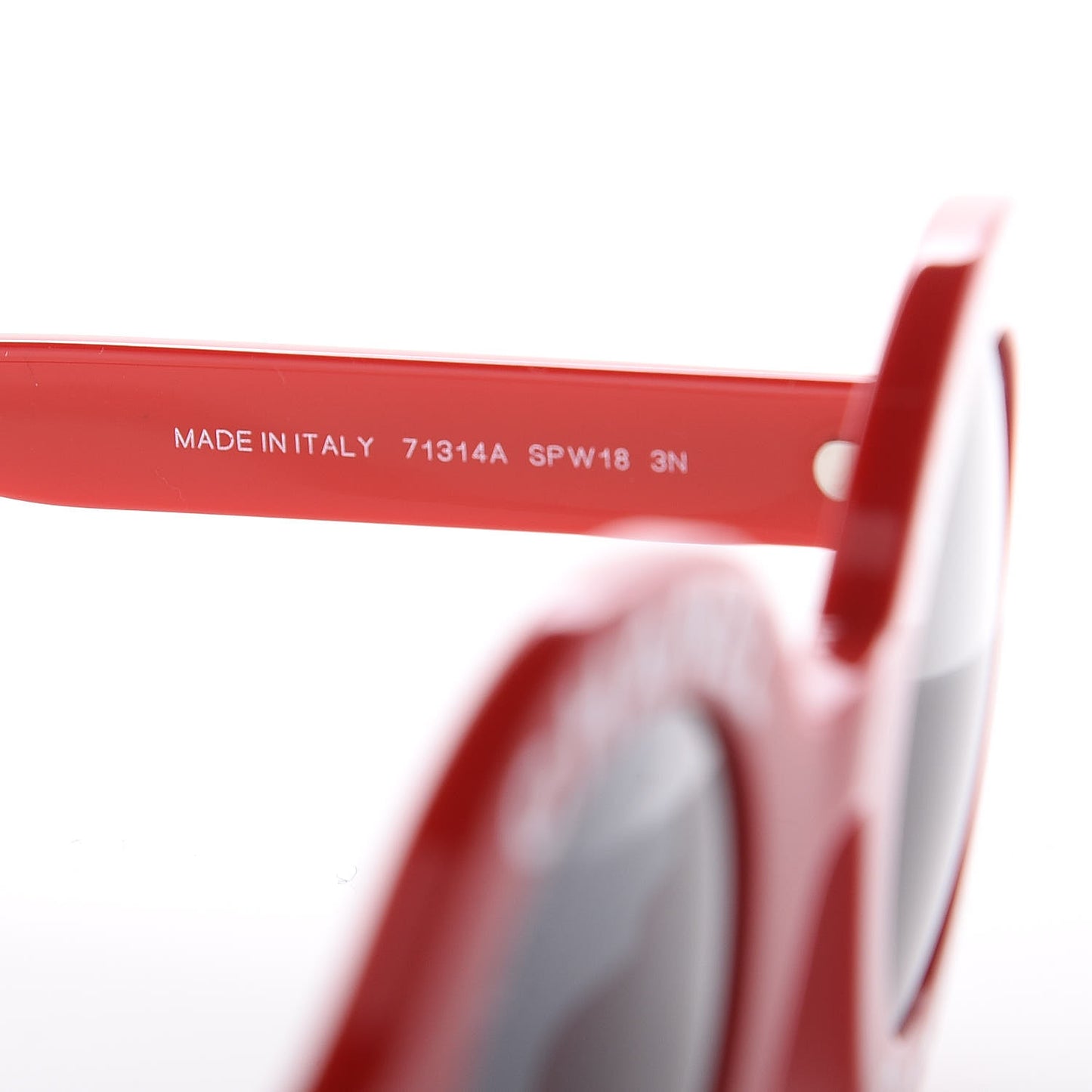 x Pharrell Williams Round 19mm Sunglasses Red