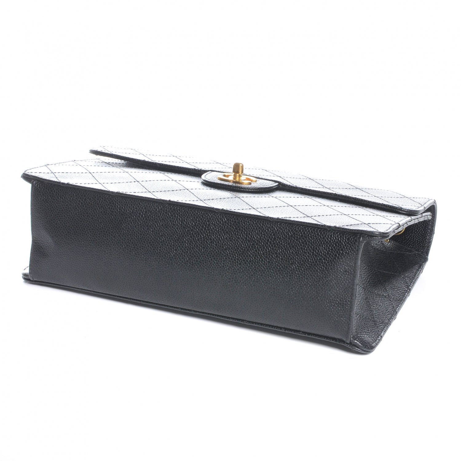 Chanel Caviar Jumbo Flap Black 4 of 9