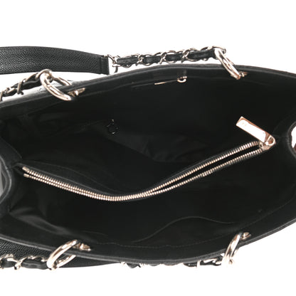 Chanel Caviar Quilted Grand Shopping Tote GST Black 5 of 11