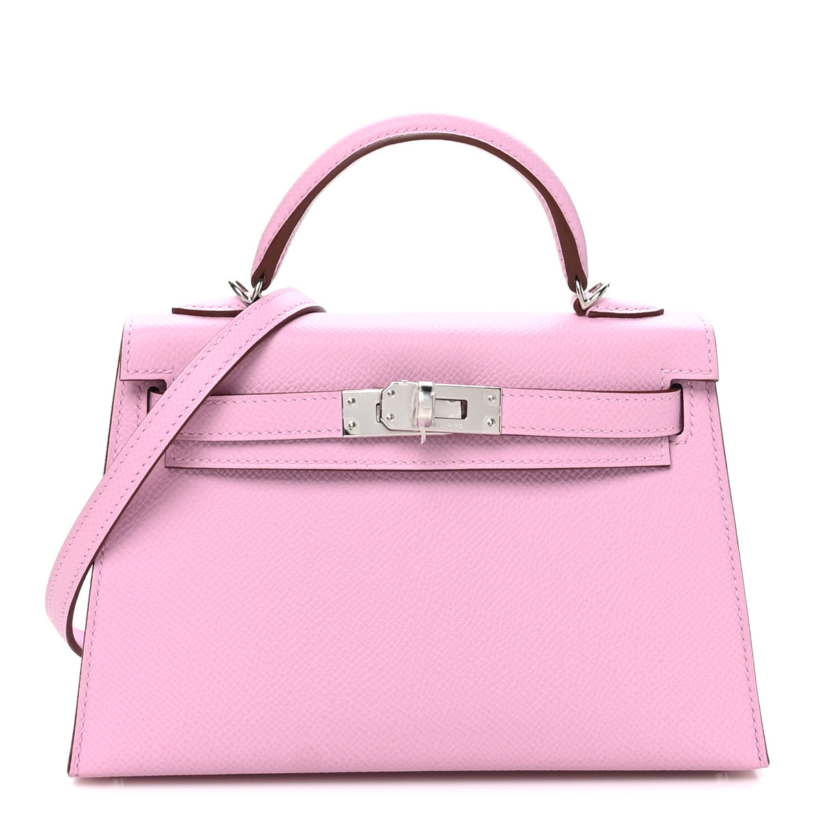 Epsom Mini Kelly Sellier 20 Mauve Sylvestre
