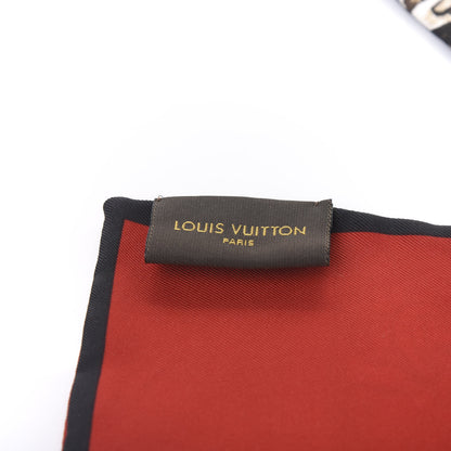 Louis Vuitton Silk Monogram Trunks Bandeau Brown 4 of 6