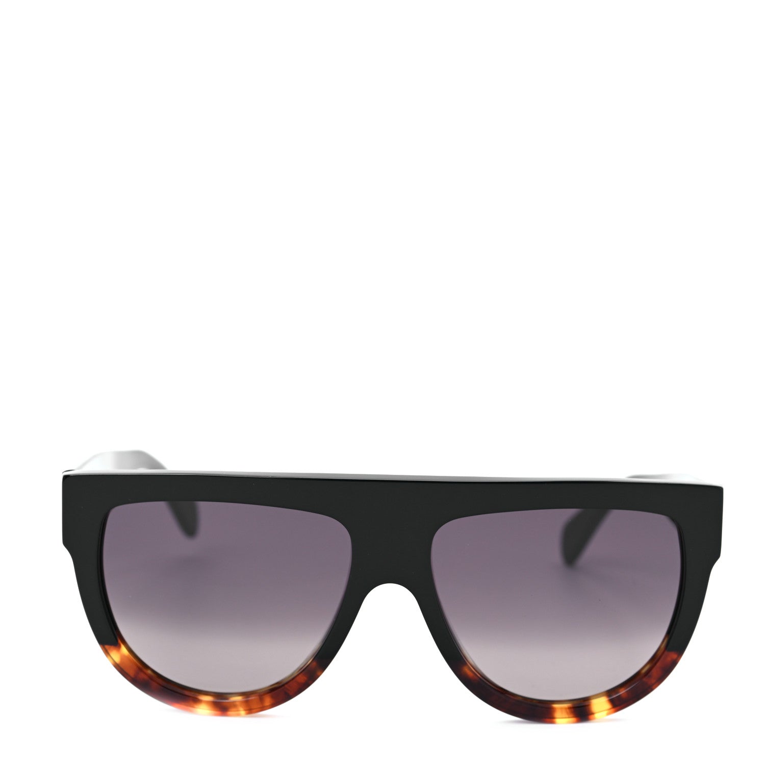 Celine Shadow Sunglasses CL 41026/S Black Havana 2 of 6
