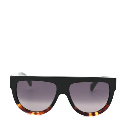 Celine Shadow Sunglasses CL 41026/S Black Havana 2 of 6