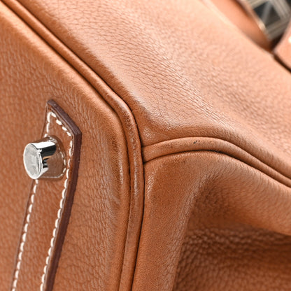 Hermes Natural Barenia Faubourg Birkin 30 Fauve 9 of 13