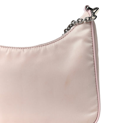 Prada Nylon Re-Edition 2005 Shoulder Bag Alabastro 14 of 16