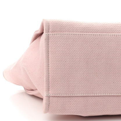 Chanel Canvas Medium Deauville Tote Light Pink 9 of 11