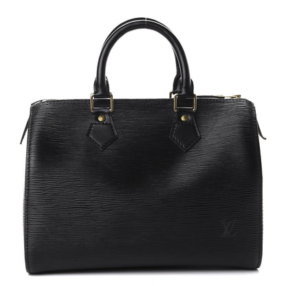 Louis Vuitton Epi Speedy 25 Black 1 of 10
