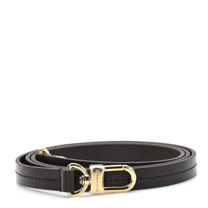 Louis Vuitton Calfskin Shoulder Strap Black 1 of 4