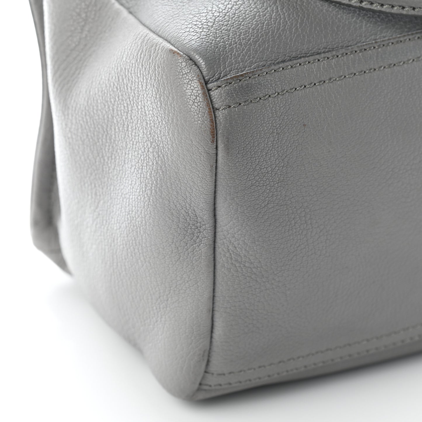Sugar Goatskin Small Pandora Dove Grey