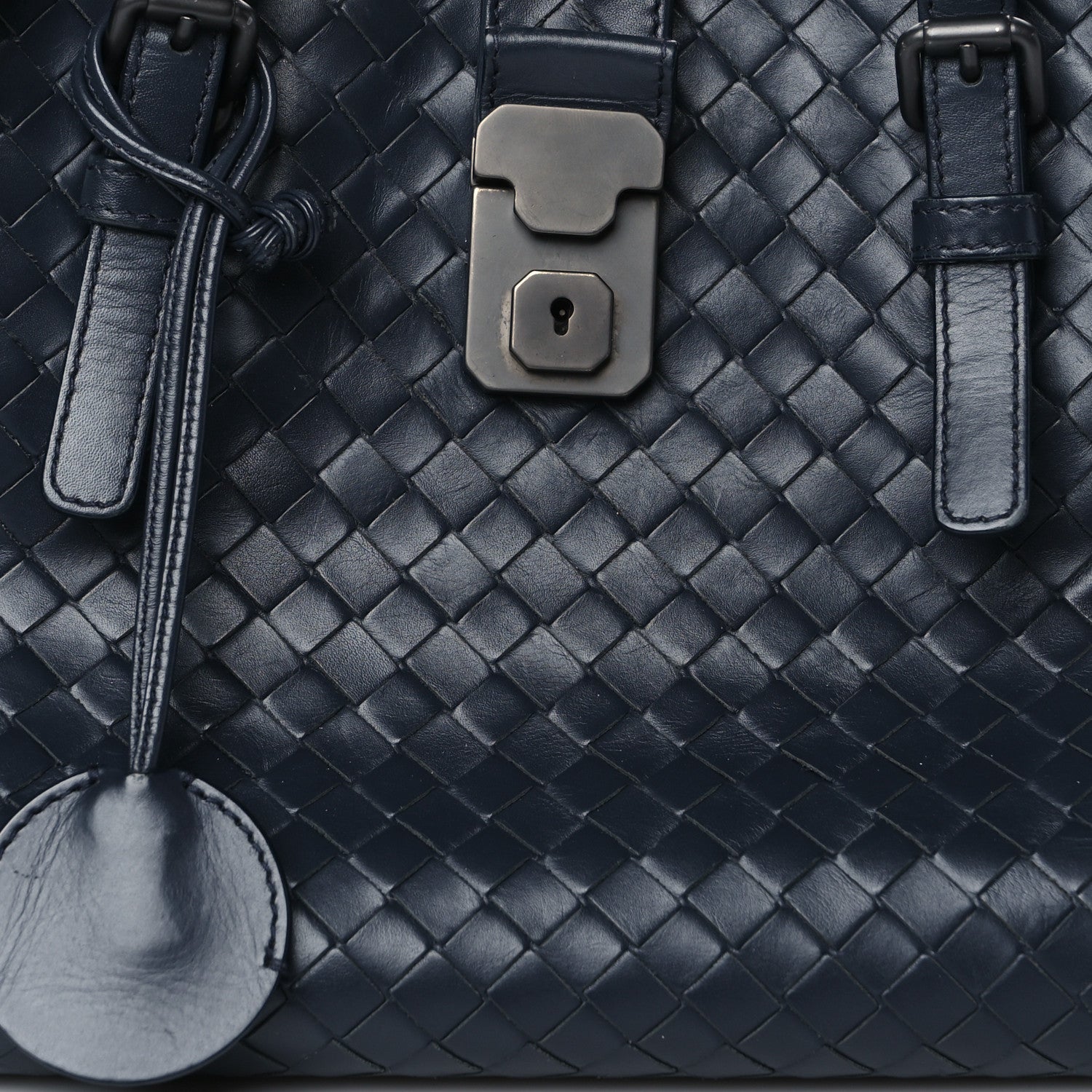 Bottega Veneta Nappa Intrecciato Medium Roma Tote Atlantic 7 of 11