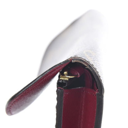 Louis Vuitton Monogram Emilie Wallet Fuchsia 11 of 16