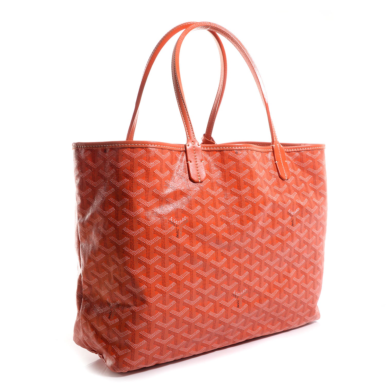 Goyard Goyardine Saint Louis PM Orange 4 of 10