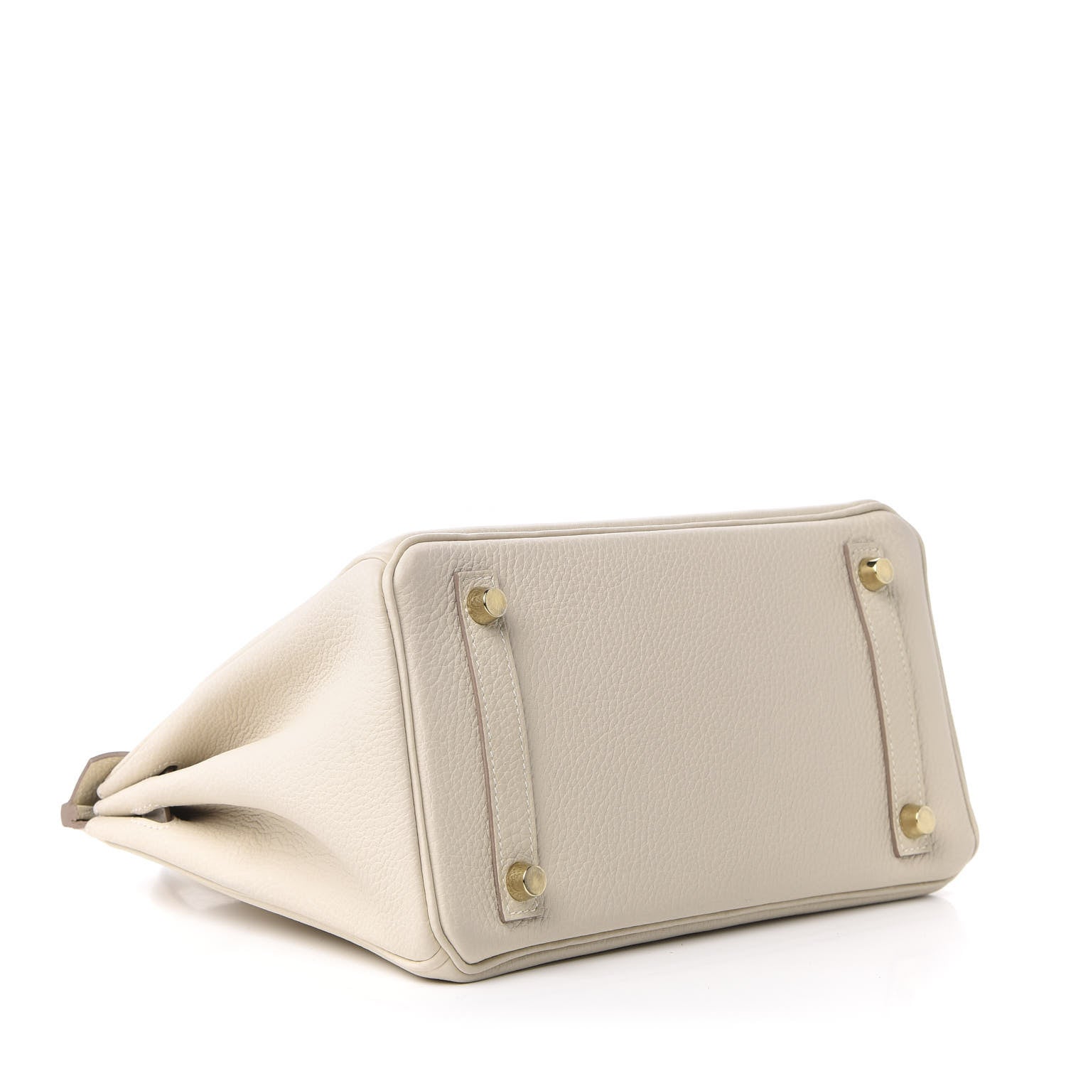 Hermes Taurillon Clemence Birkin 25 Craie 5 of 33