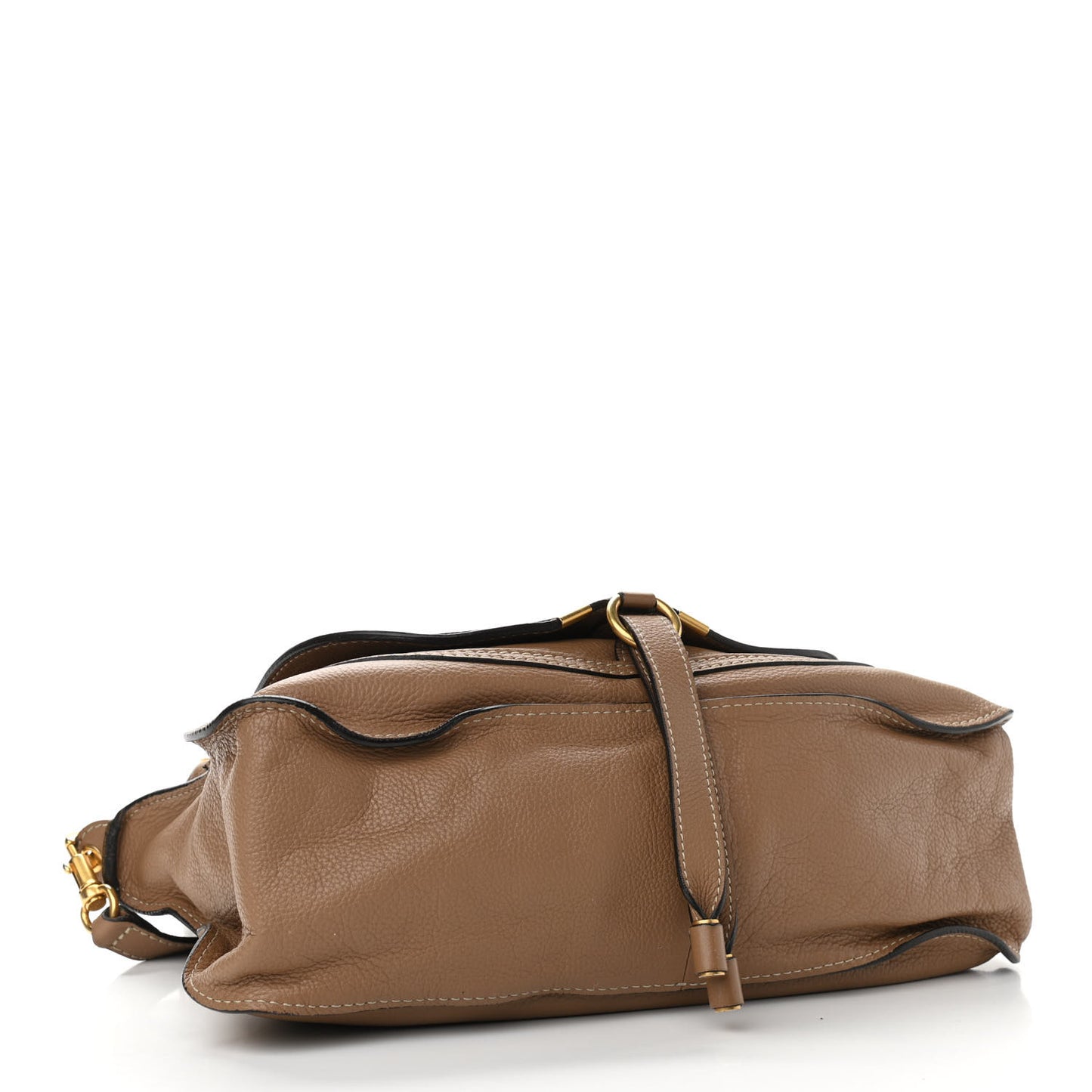 Calfskin Medium Marcie Satchel Nut
