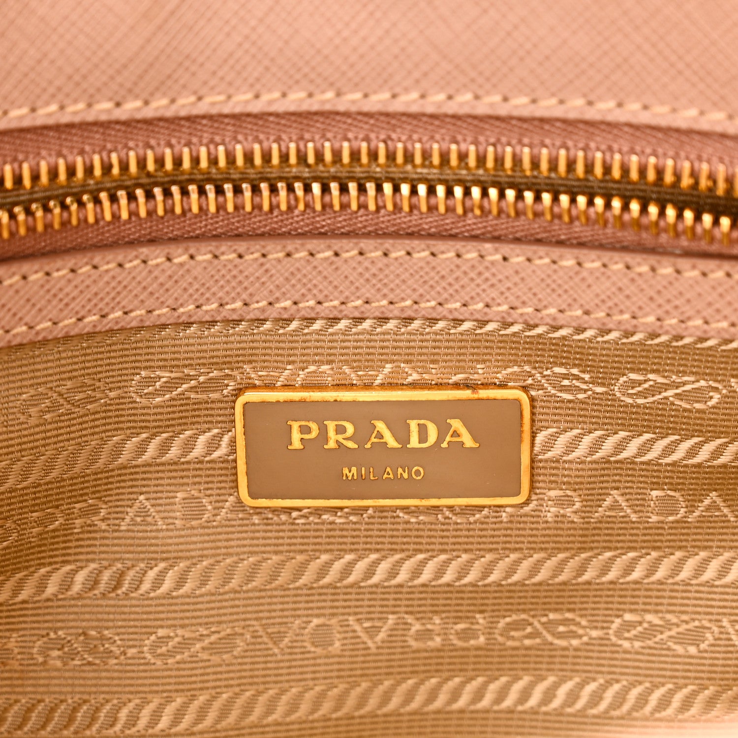 Prada Saffiano Medium Galleria Double Zip Tote Cammeo 6 of 11