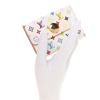 Louis Vuitton Monogram Multicolor Business Card Holder White 2 of 6