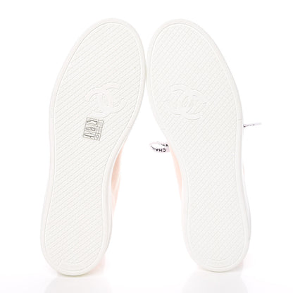 Chanel Canvas Womens Sneakers 40 Light Pink 5 of 10