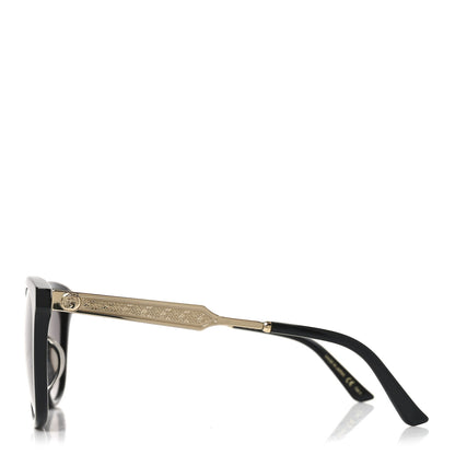 Gucci Acetate Sunglasses GG0073SK Black Gold 3 of 8