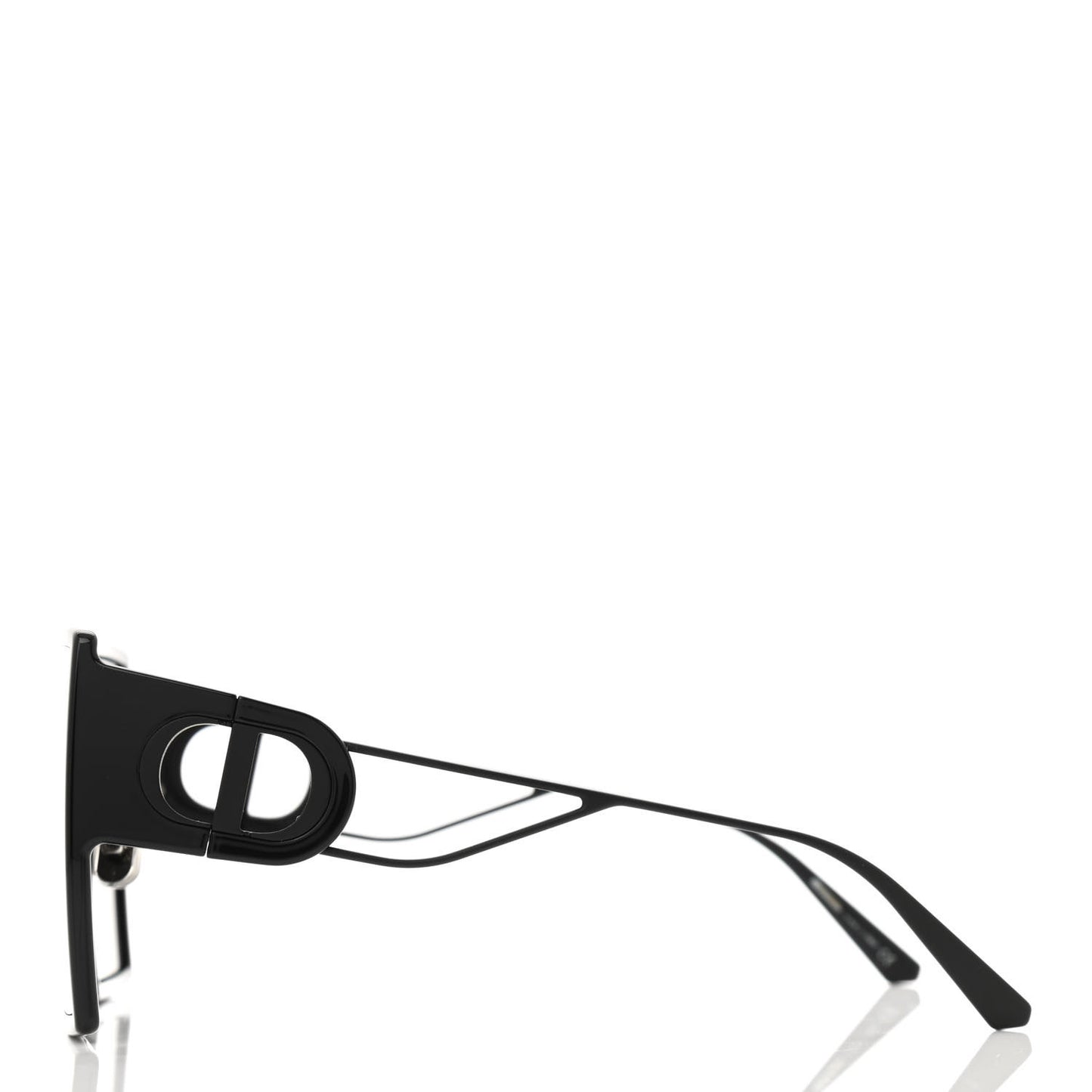 Square 30 Montaigne Sunglasses Black