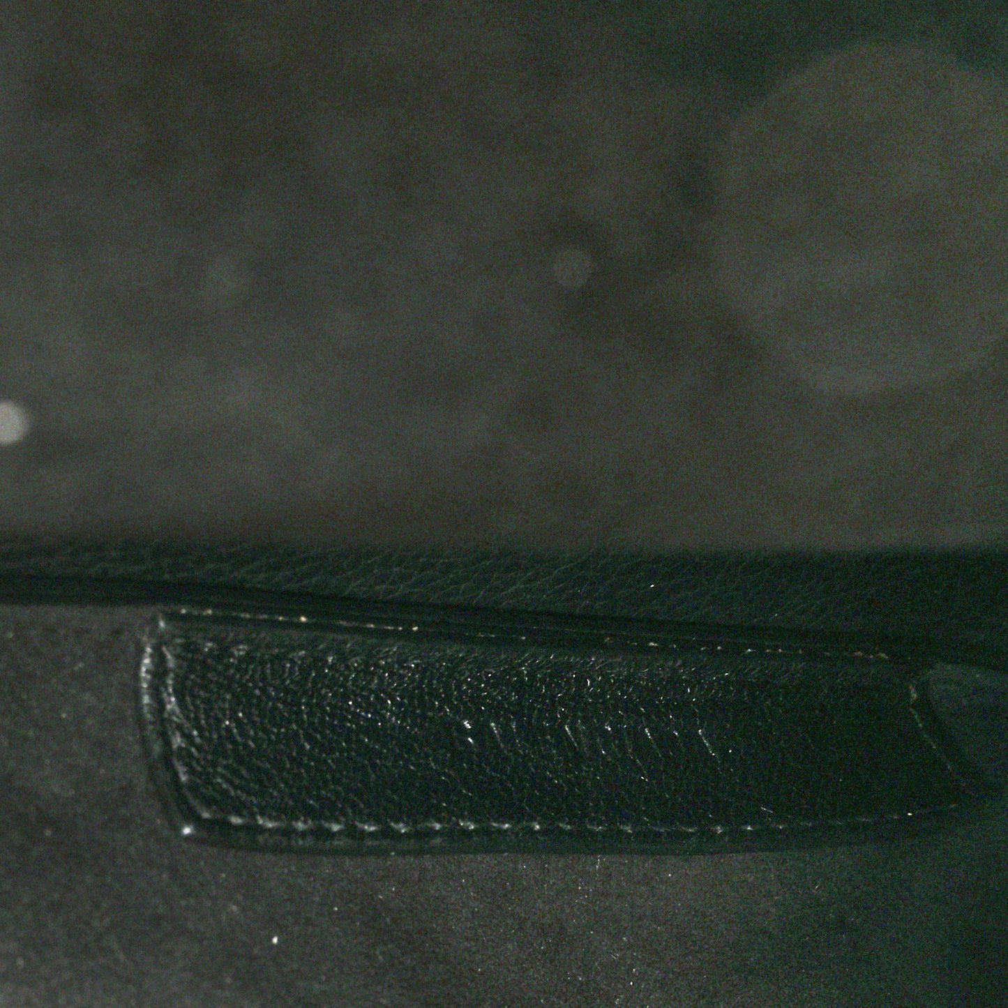 Calfskin Logo Embossed Small Tool 2.0 North-South Tote Black