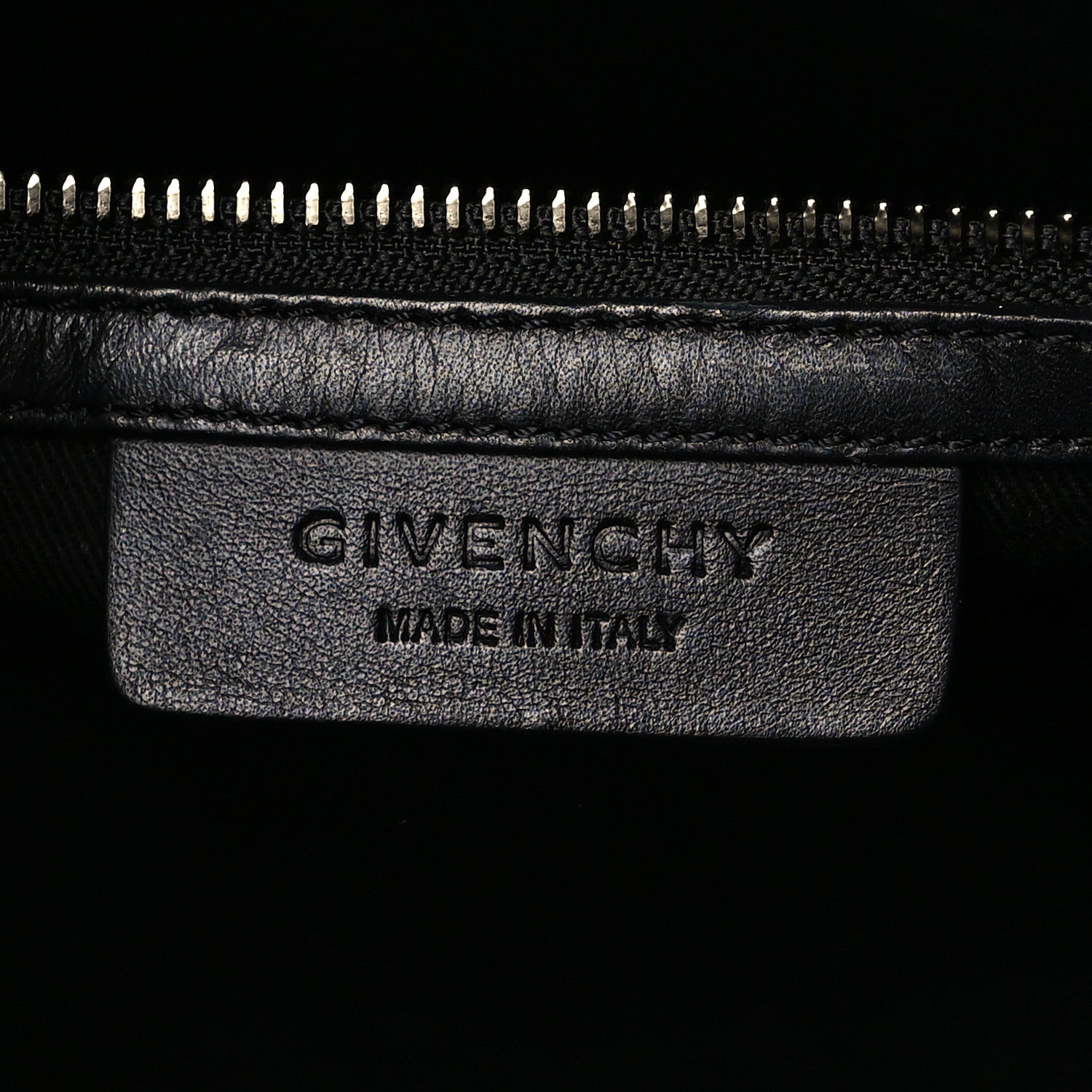 Givenchy Shiny Lord Calfskin Medium Antigona Black 6 of 10