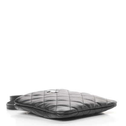 Chanel Lambskin Quilted Crossbody Bag Black 4 of 11