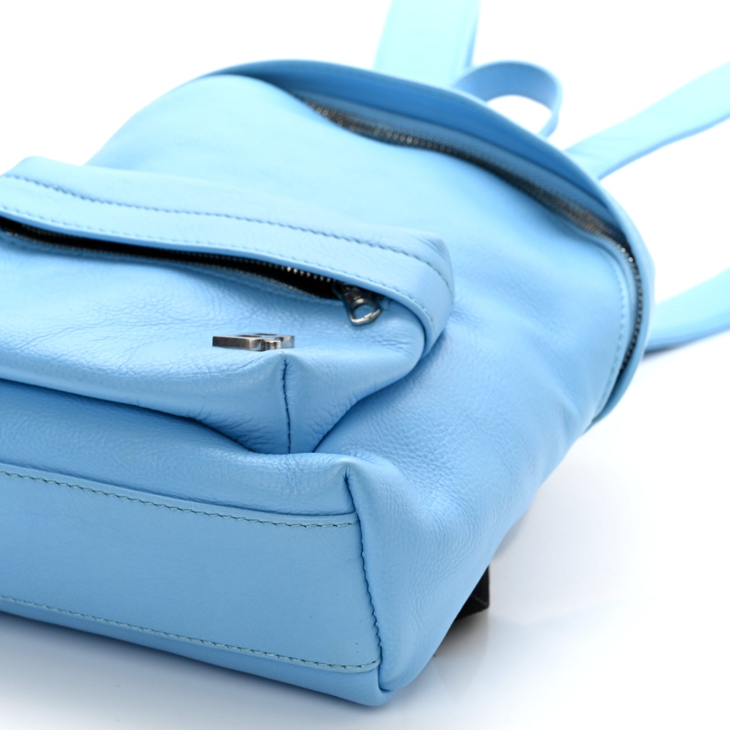 Smooth Calfskin Soft XXS Backpack Light Blue