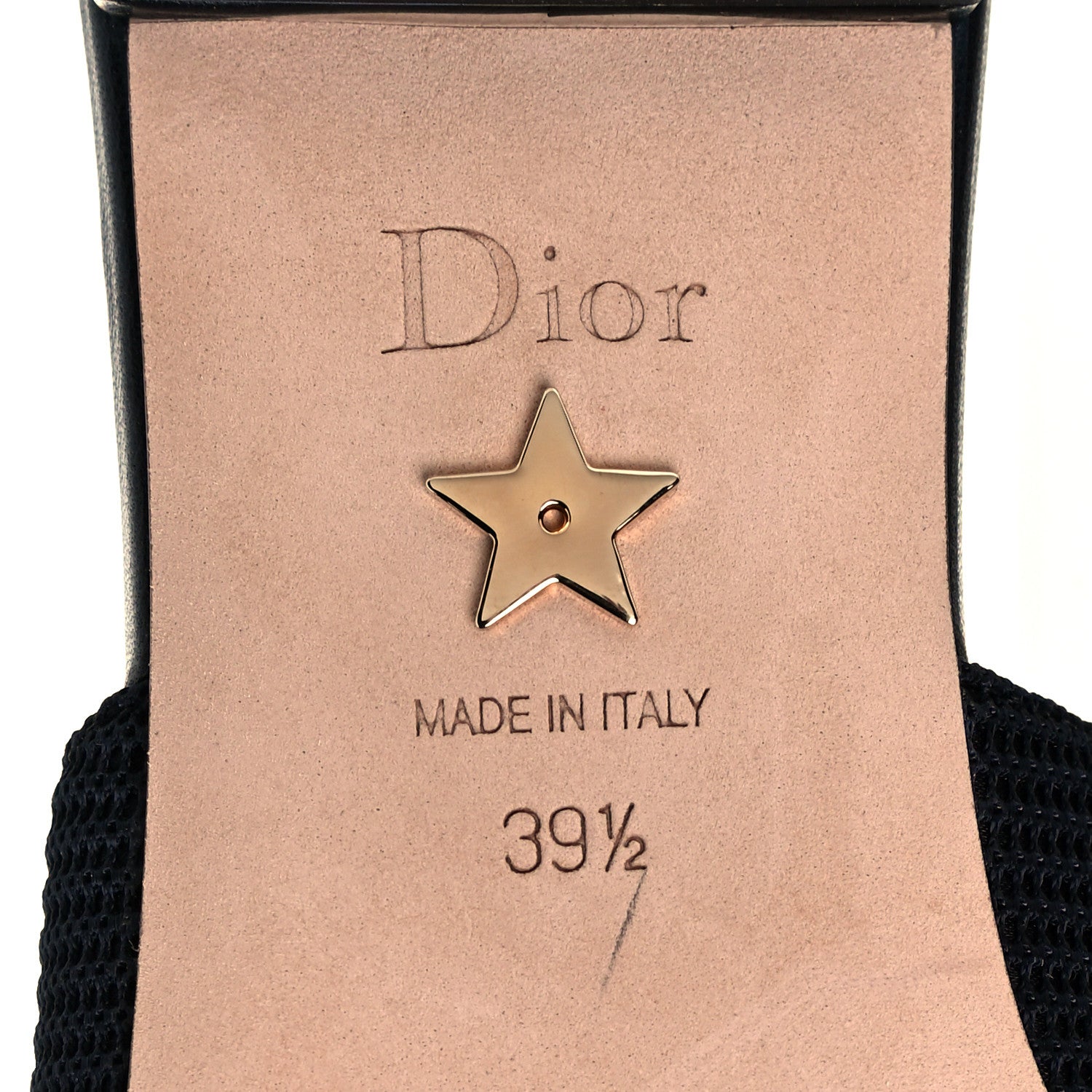 Christian Dior Technical Canvas Ribbon J'Adior Slingback Ballet Flats 39.5 Black 7 of 10