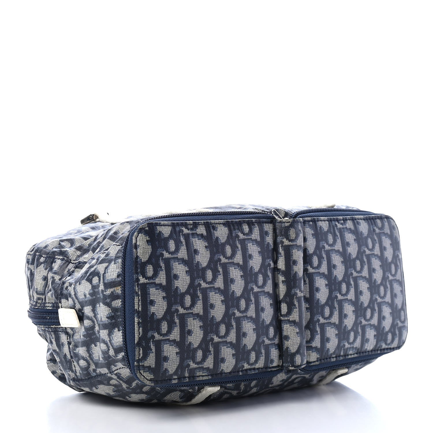 Christian Dior Monogram Tote Blue 4 of 15