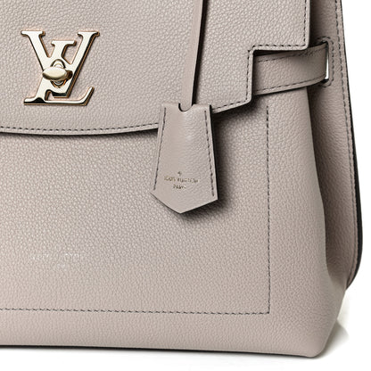 Louis Vuitton Soft Calfskin Lockme Ever MM Greige 7 of 11