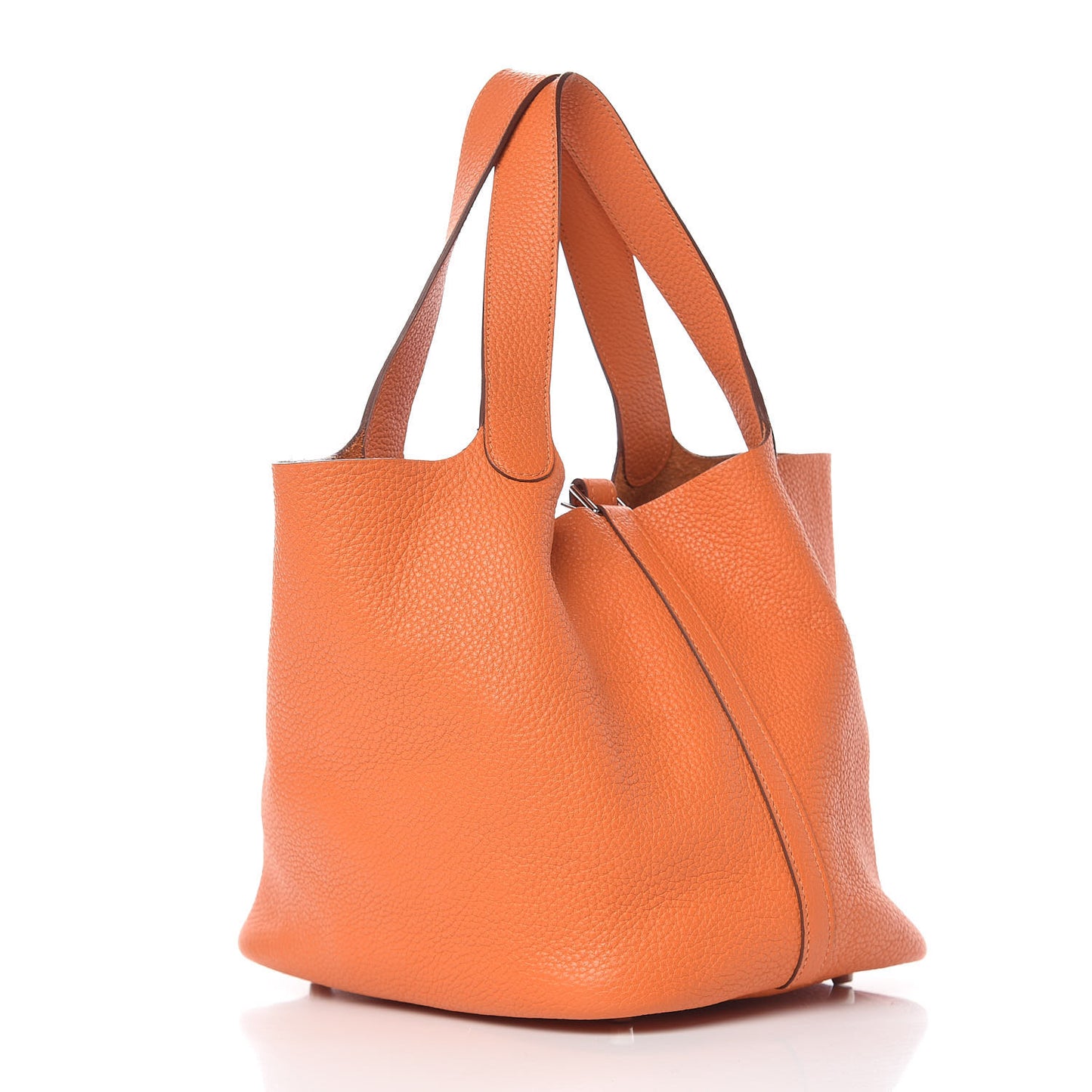 Taurillon Clemence Picotin Lock 22 MM Orange