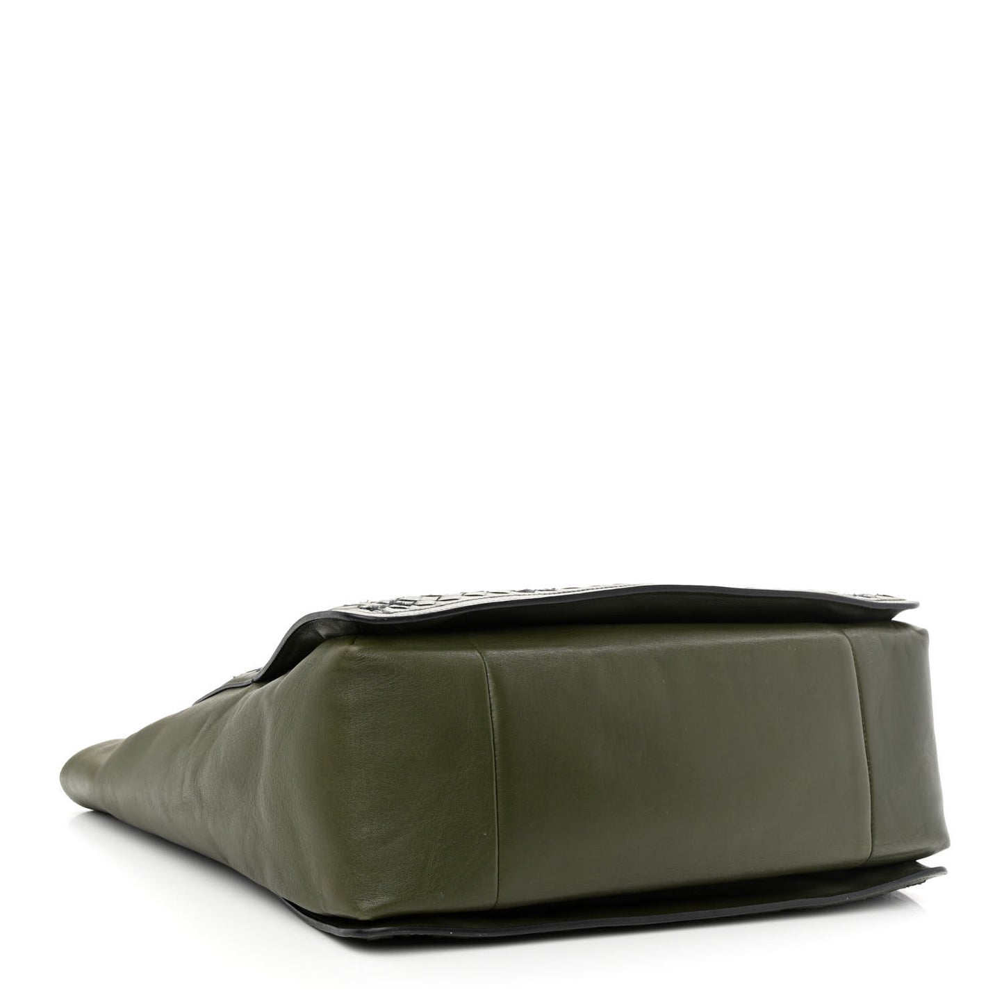 Nappa Intrecciato Tote Green