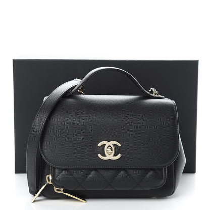 Chanel Caviar Quilted Mini Business Affinity Flap Black 15 of 15