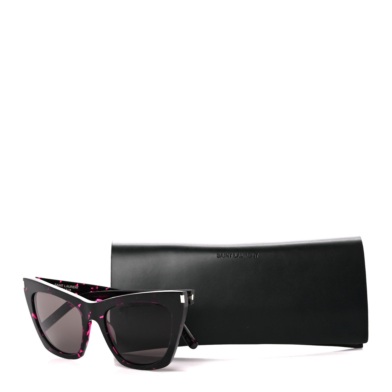 Saint Laurent New Wave SL214 Kate Cat Eye Sunglasses Black 8 of 8