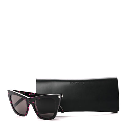 Saint Laurent New Wave SL214 Kate Cat Eye Sunglasses Black 8 of 8