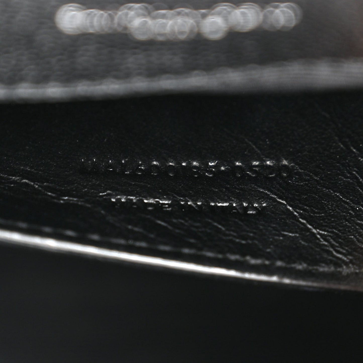 Grain De Poudre Textured Mixed Matelasse Triquilt Medium Monogram Satchel Black