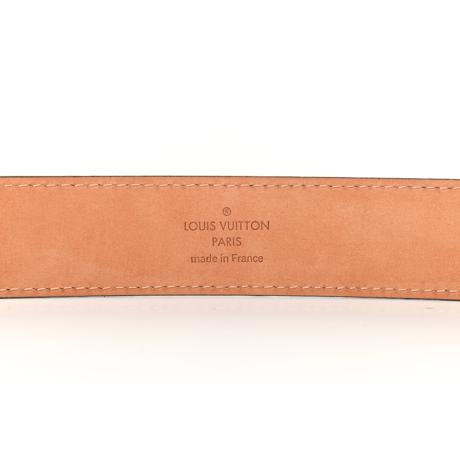 Louis Vuitton Damier Ebene Tresor Belt 80 32 3 of 4