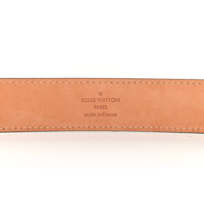 Louis Vuitton Damier Ebene Tresor Belt 80 32 3 of 4