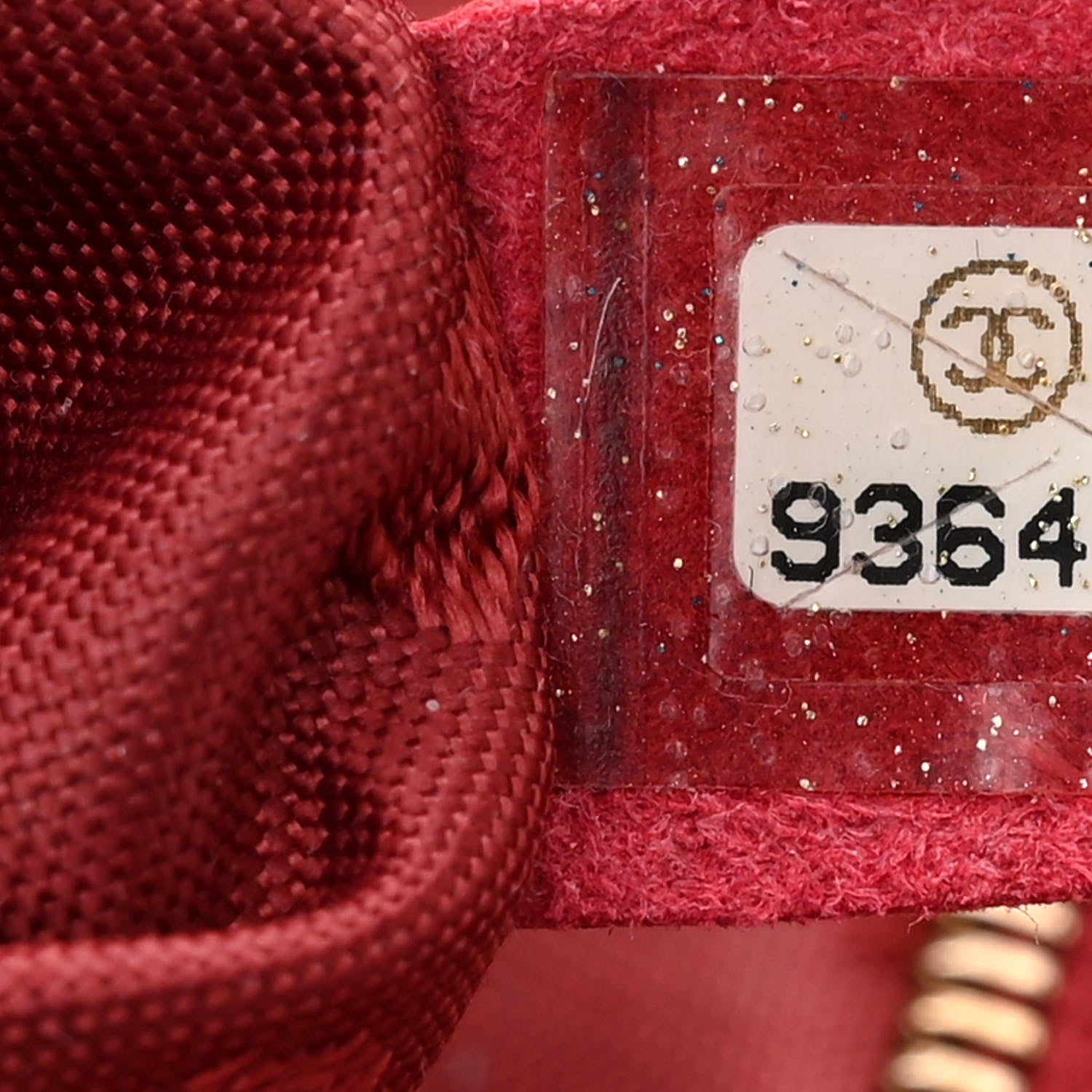 Chanel Caviar CC Stitched Tote Red 7 of 11