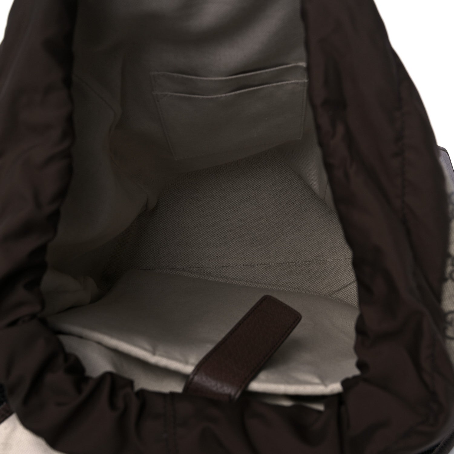 Gucci GG Supreme Monogram Medium Ophidia Double Buckle Backpack Brown 5 of 11