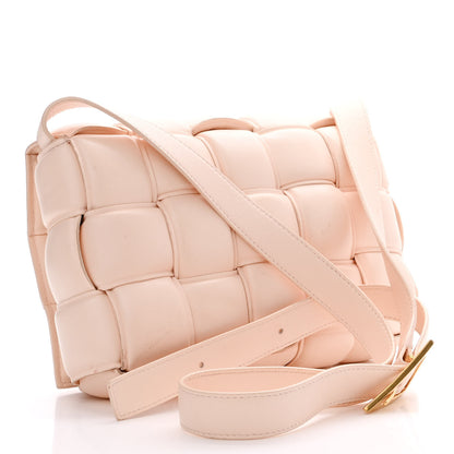 Bottega Veneta Nappa Maxi Intreccio Padded Cassette Crossbody Bag Melon Washed 3 of 15
