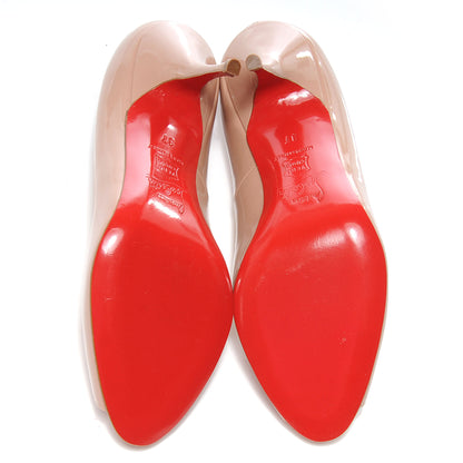 Christian Louboutin Patent Mater Claude 85 Pumps 37 Nude 5 of 6