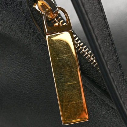 The Row Calfskin N/S Allie Bag Black 12 of 12