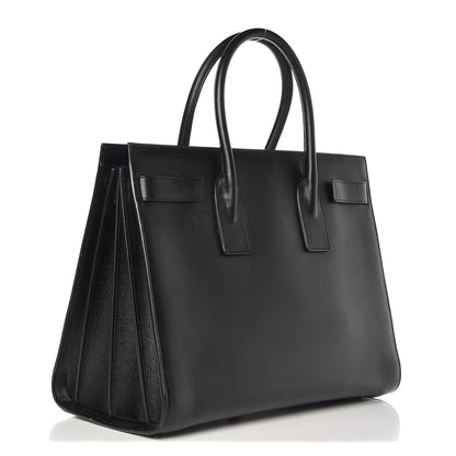 Saint Laurent Calfskin Large Sac De Jour Carryall Black 3 of 10