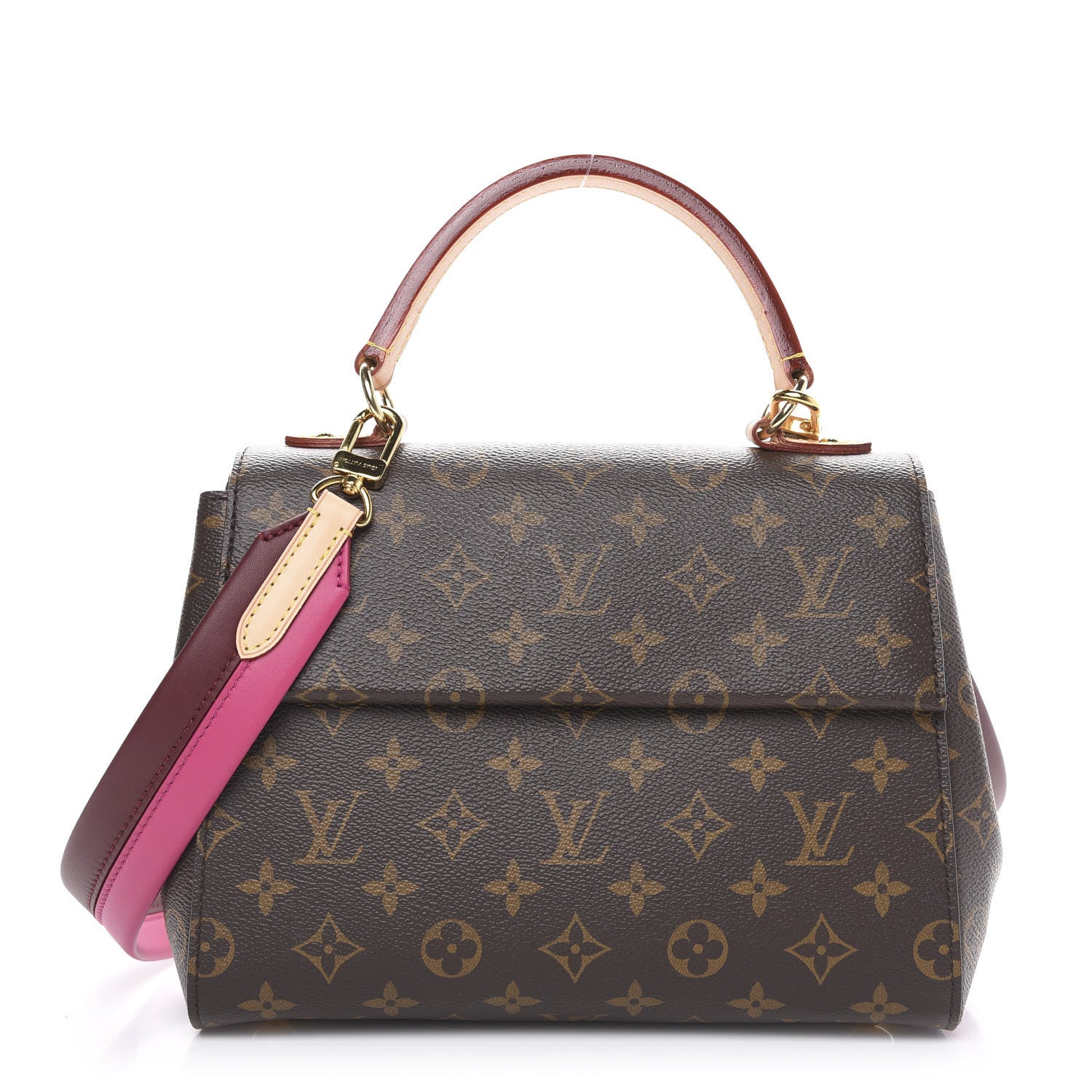 Louis Vuitton Monogram Cluny BB Bordeaux Fuchsia 1 of 9