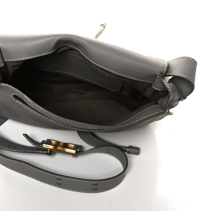 Chloe Calfskin Medium Marcie Round Crossbody Bag Cashmere Grey 5 of 10