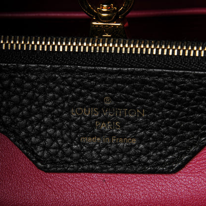 Louis Vuitton Taurillon Capucines MM Black 6 of 6